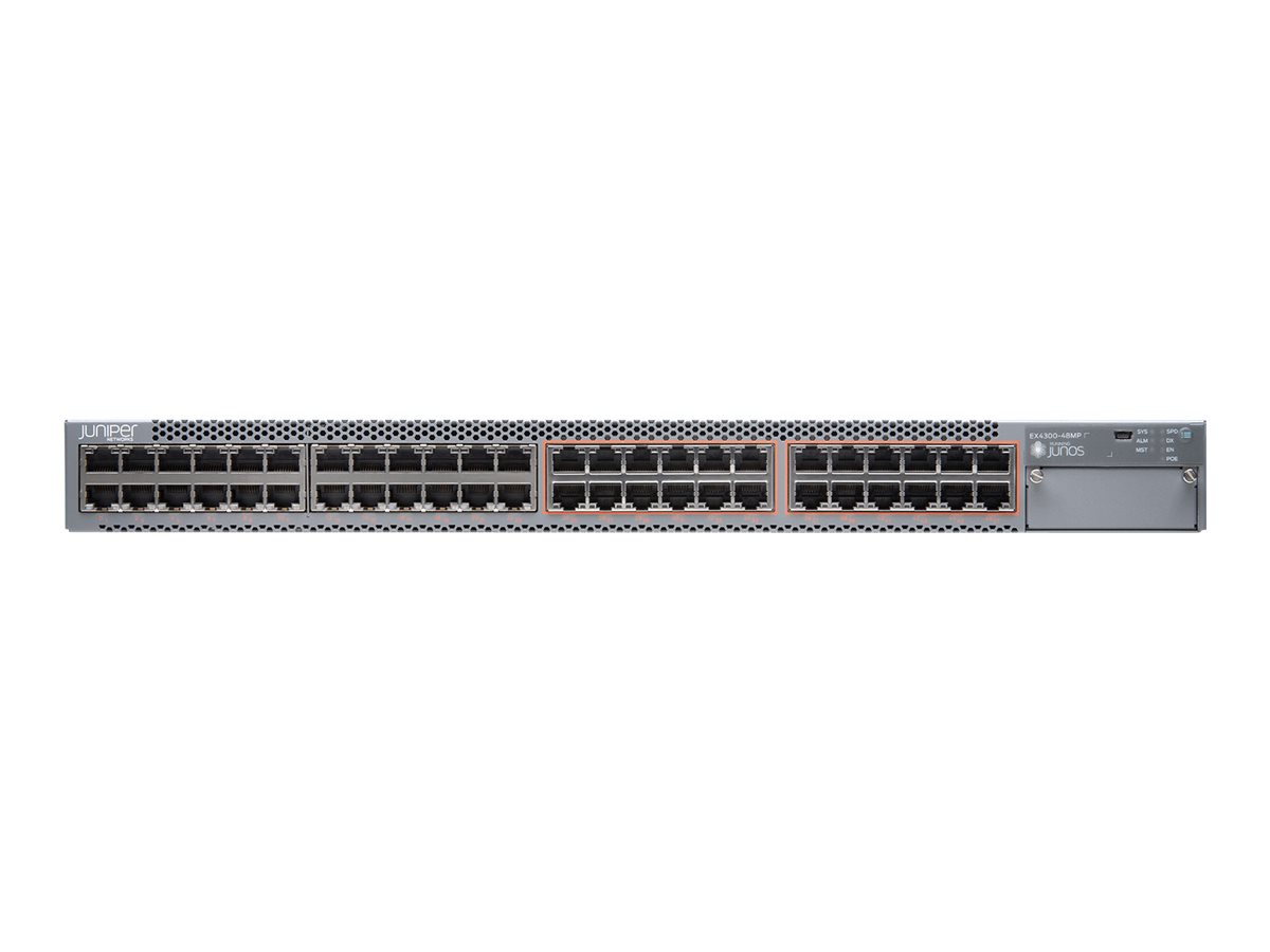 Juniper Networks EX Series EX4300-48MP - switch - 48 ports - managed - rack