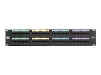 Patch Panels 44992 Leviton 49255 H24 24 Port Quickport Flat Patch Panel 1ru Empty Buy It Now Only 40 On Ebay Patch Pa Patch Panels Patch Panel Leviton