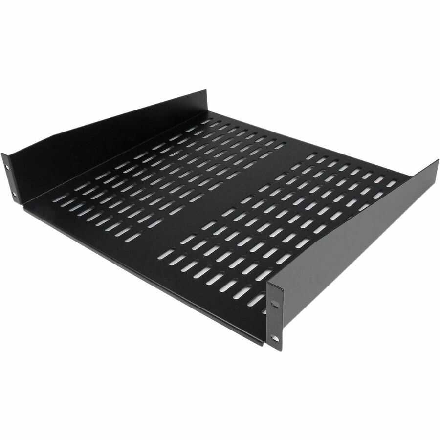 StarTech.com 2U 16in Universal Vented Rack Mount Cantilever Shelf, Fixed Se