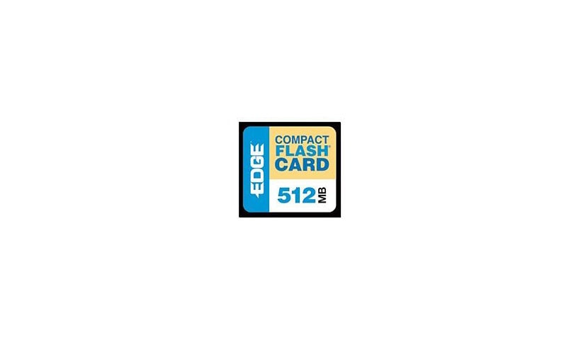 EDGE Digital Media Premium - flash memory card - 512 MB - CompactFlash