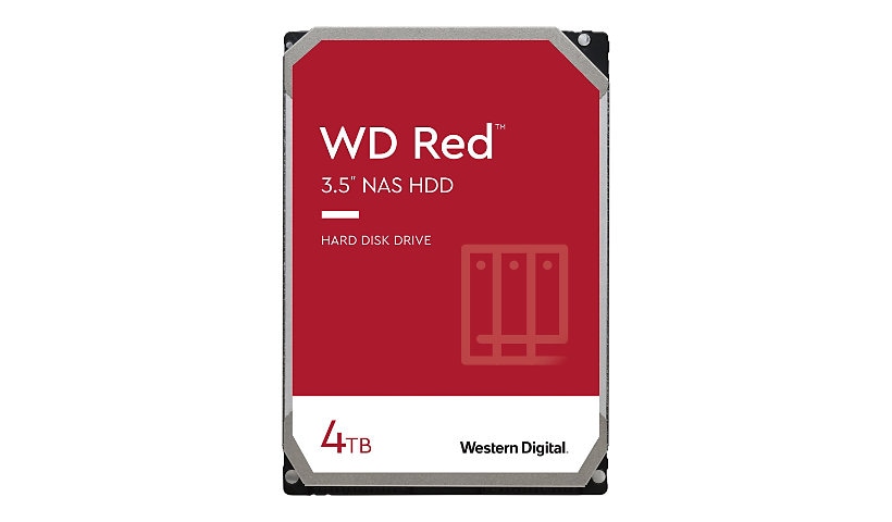 WD Red WD40EFAX - hard drive - 4 TB - SATA 6Gb/s