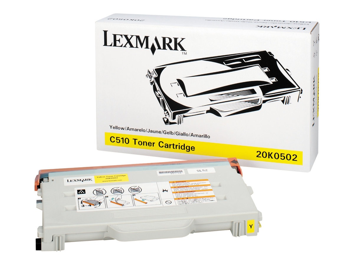 Lexmark C510 Yellow Toner Cartridge