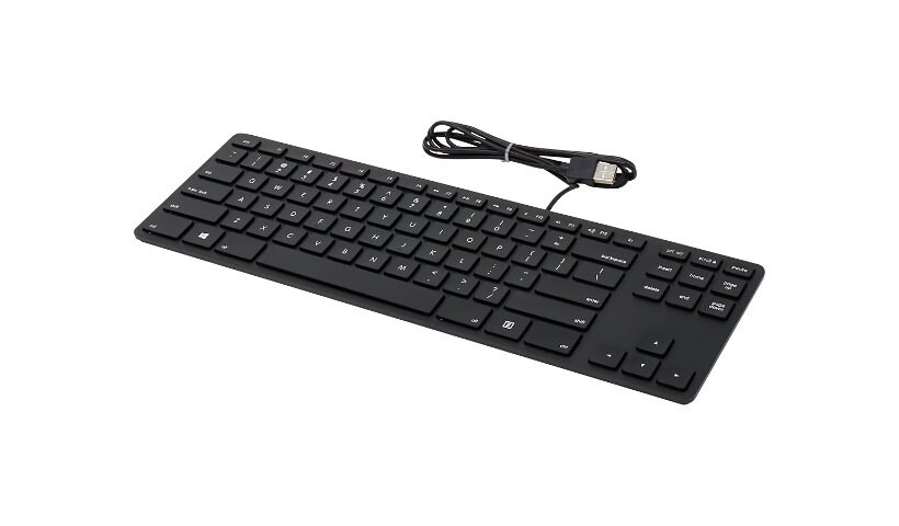 Matias Wired Aluminum Tenkeyless - keyboard - US - black