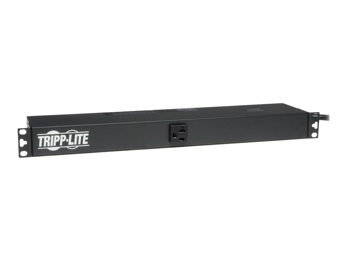 Tripp Lite PDU Basic 120V 2.4kW 20A 5-15/20R 13 Out L5-20P Horizontal 1URM - horizontal rackmount - power distribution