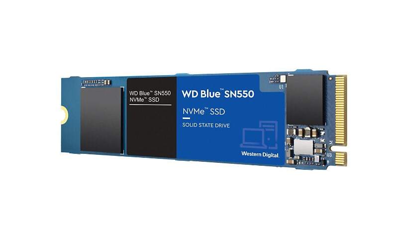 WD Blue SN550 NVMe SSD WDS250G2B0C - SSD - 250 Go - PCIe 3.0 x4 (NVMe)