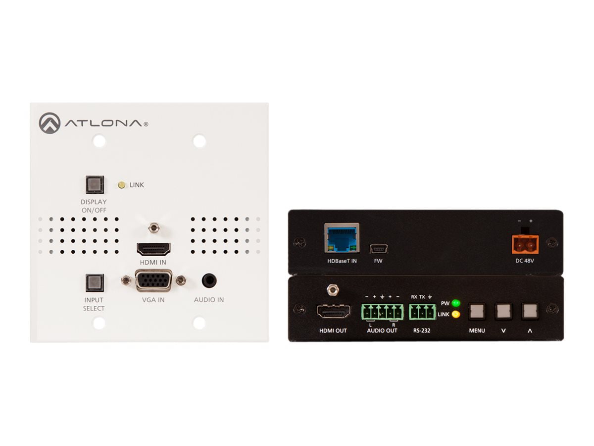 Atlona AT-HDVS-150-WP-KIT - video/audio extender - HDMI, HDBaseT, VGA