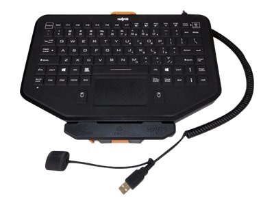 Havis Rugged Keyboard with Integrated Touchpad Mount System