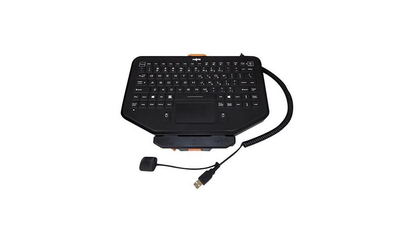 Havis Rugged Keyboard with Integrated Touchpad Mount System