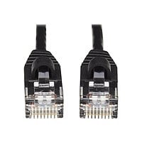 Eaton Tripp Lite Series Cat6a 10G Snagless Molded Slim UTP Ethernet Cable (RJ45 M/M), Black, 20 ft. (6.09 m) - patch