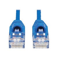 Tripp Lite Cat6a Gigabit Snagless Molded Slim Ethernet Cable M/M Blue 20ft