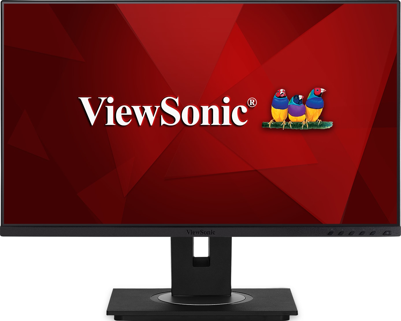 ViewSonic Ergonomic VG2456 - 1080p Monitor with USB-C, Built-In Docking, RJ45 and 40 Degree Tilt - 250 cd/m� - 24"