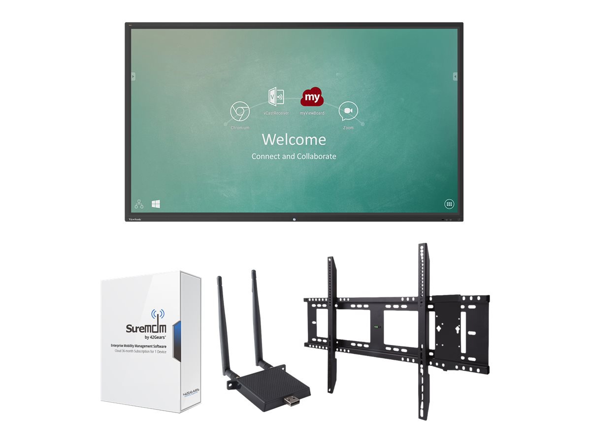 ViewSonic ViewBoard IFP9850 Device Management Bundle 1 98" Class (97.5" vie