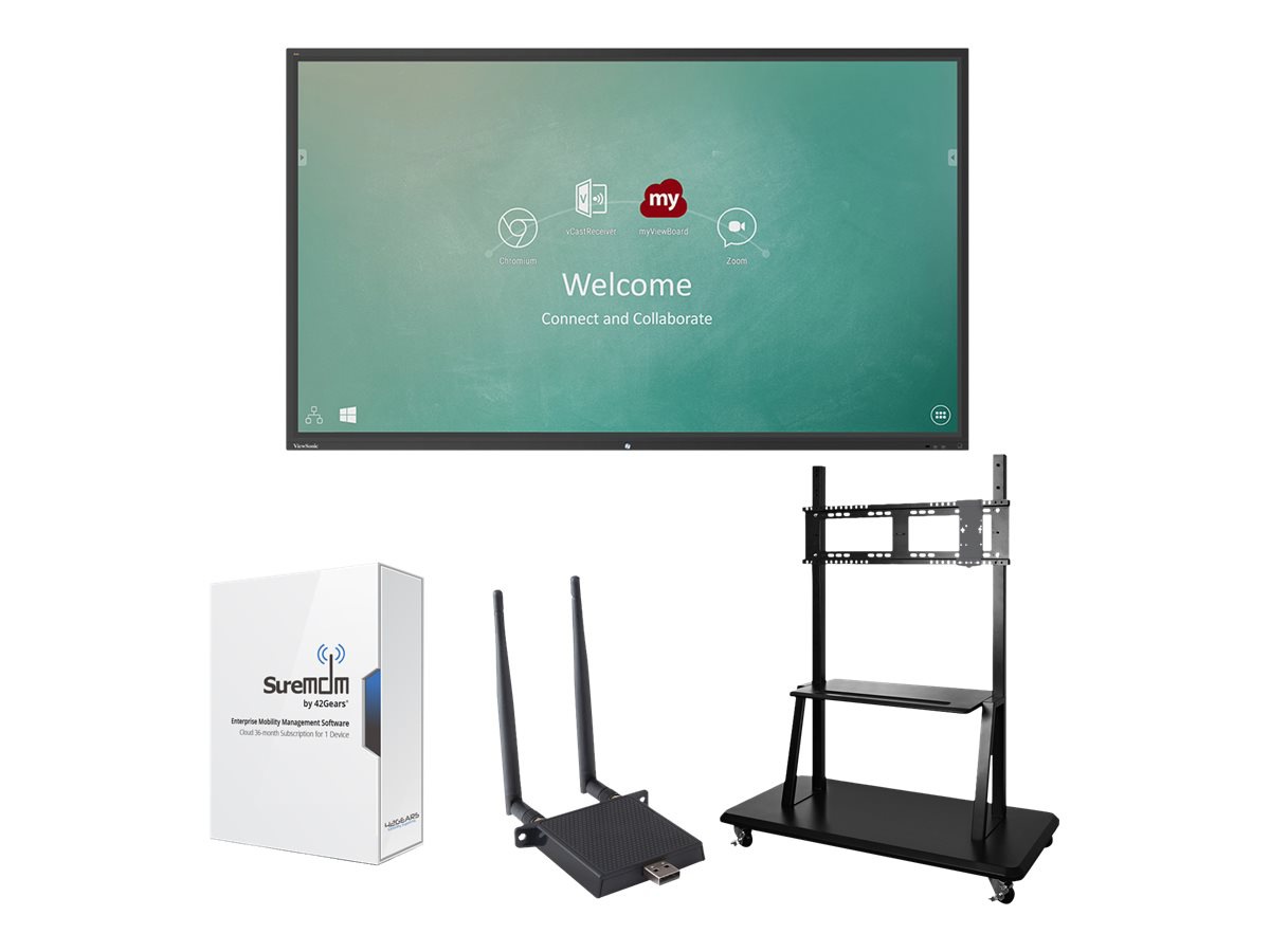 ViewSonic ViewBoard IFP9850 Device Management Bundle 2 98" Class (97.5" vie
