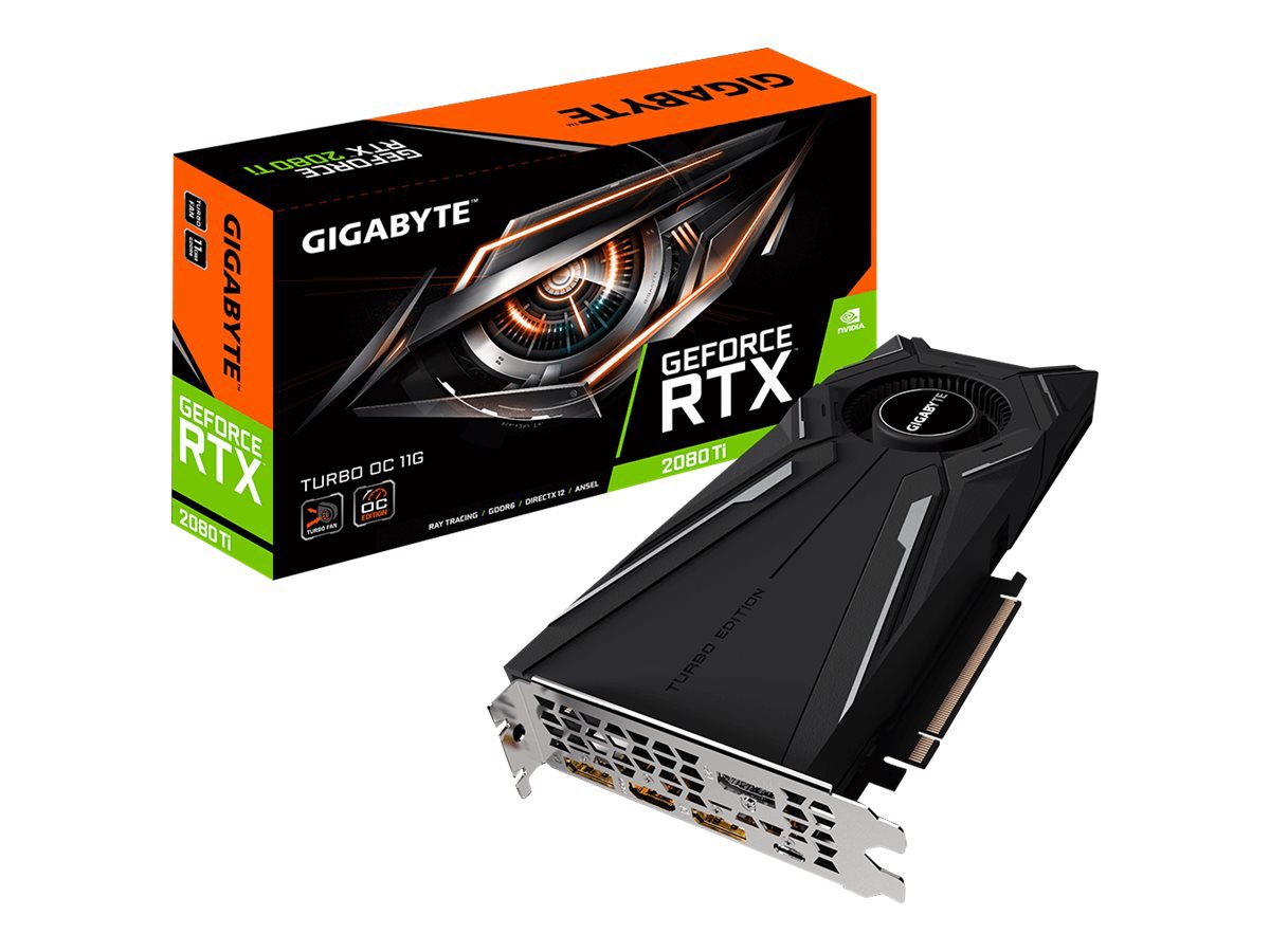 Gigabyte GeForce RTX 2080 Ti TURBO OC 11G (rev. 2.0) - OC Edition - graphic