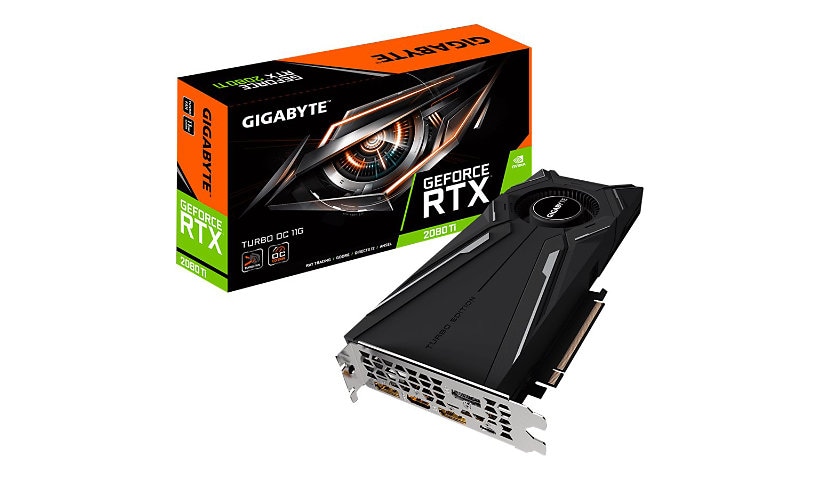 Gigabyte GeForce RTX 2080 Ti TURBO OC 11G (rev. 2.0) - OC Edition - graphic