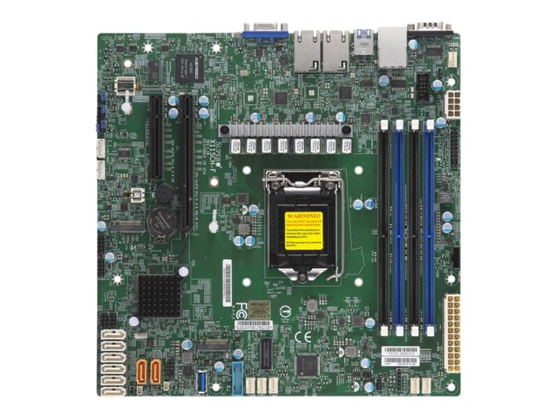 SUPERMICRO X11SCH-F - carte-mère - micro ATX - LGA1151 Socket - C246