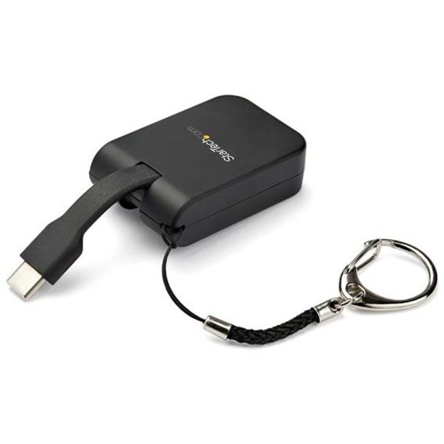 Thumbnail 5 of 13 for StarTech.com Compact USB C to HDMI Adapter - 4K 30Hz USB Type-C to HDMI Video Display Converter w/ Keychain Ring