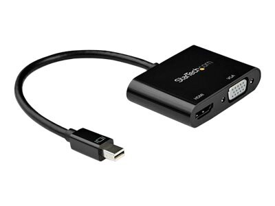 StarTech.com Mini DisplayPort to HDMI VGA Adapter - HDMI 4K 60Hz or VGA - -