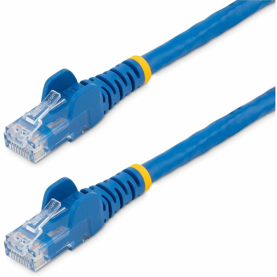 StarTech.com 15 ft. CAT6 Ethernet Cable - 10 Pack - ETL Verified - Blue CAT6 Patch Cord - Snagless RJ45 - UTP