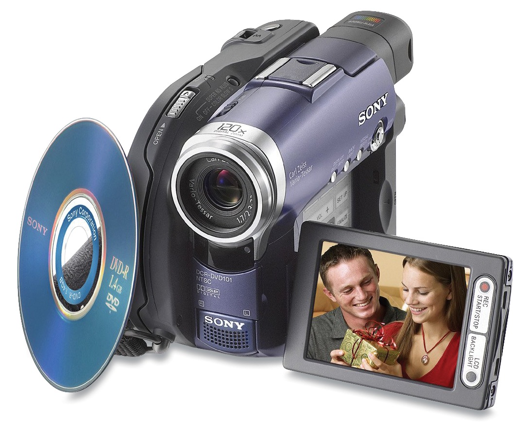 Sony Handycam DCR DVD101 - camcorder - 3" DVD-R, 3" DVD-RW