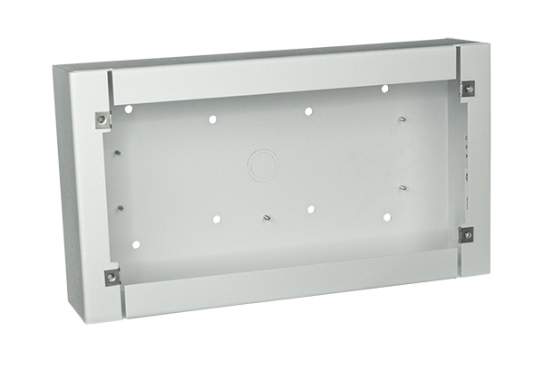 AtlasIED Surface Mount Enclosure for IP-DM and IP-DMF Endpoint Display - White