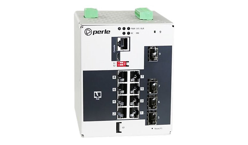 Perle IDS-509CPP - switch - 9 ports - managed