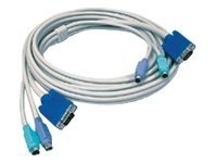 TRENDnet TK C10 - keyboard / video / mouse (KVM) cable - 10 ft