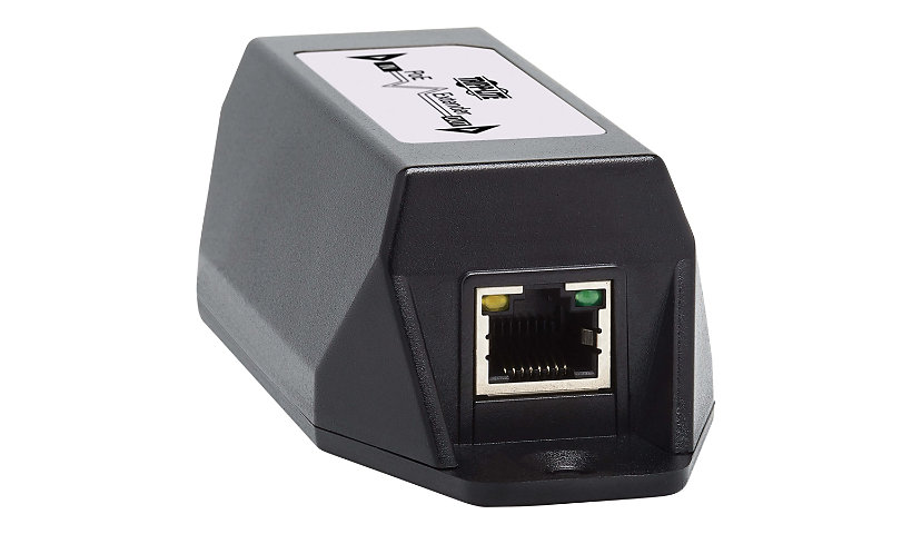 Amplificateur d’alimentation par Ethernet (PoE) Gigabit Tripp Lite, Cat5e/Cat6/Cat6a RJ45 1 port 30 W