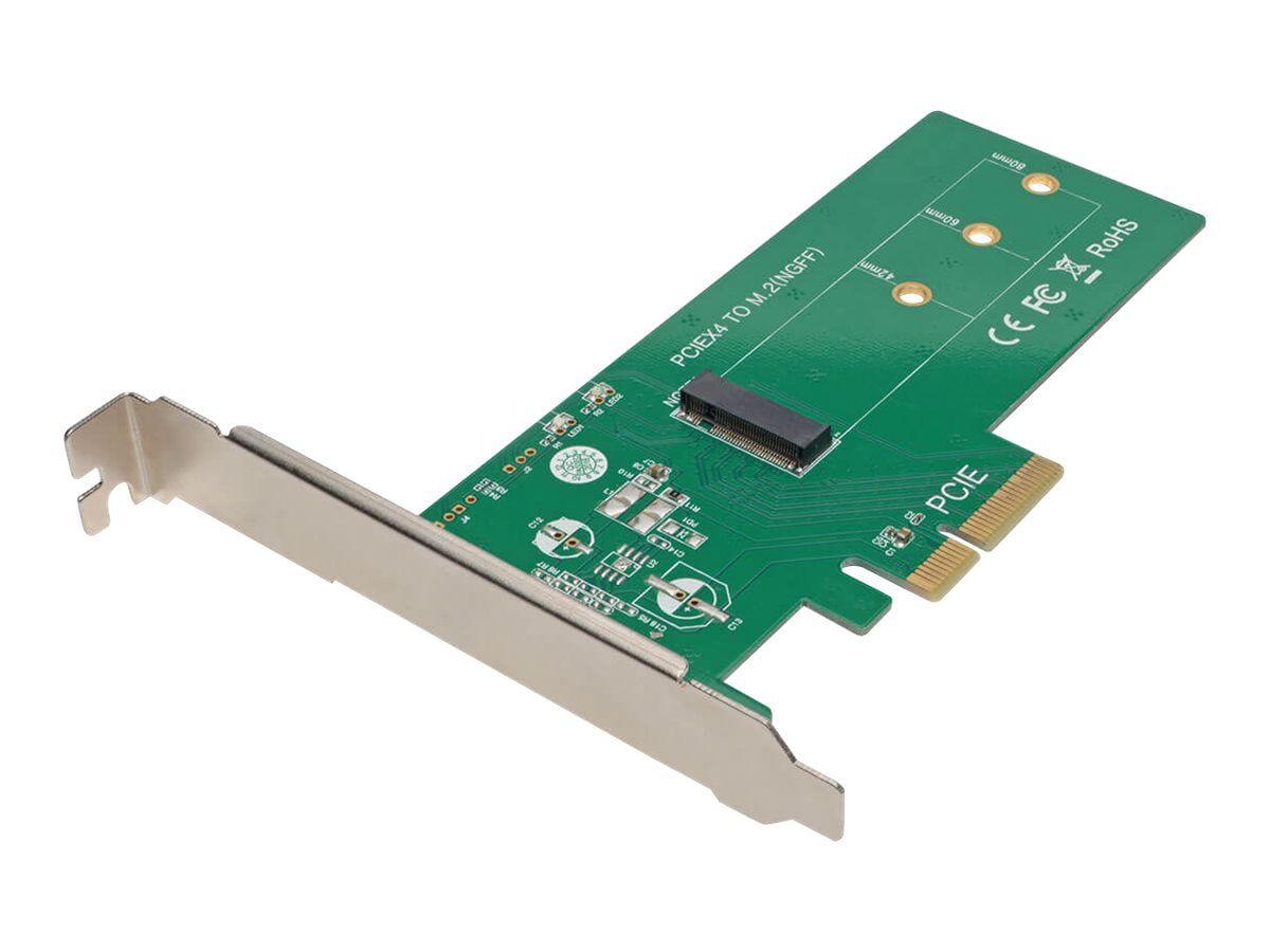 Tripp Lite M.2 NGFF PCIe SSD (M-Key) PCI Express (x4) Card - adaptateur d'interface - M.2 Card - PCIe 3.0 x4