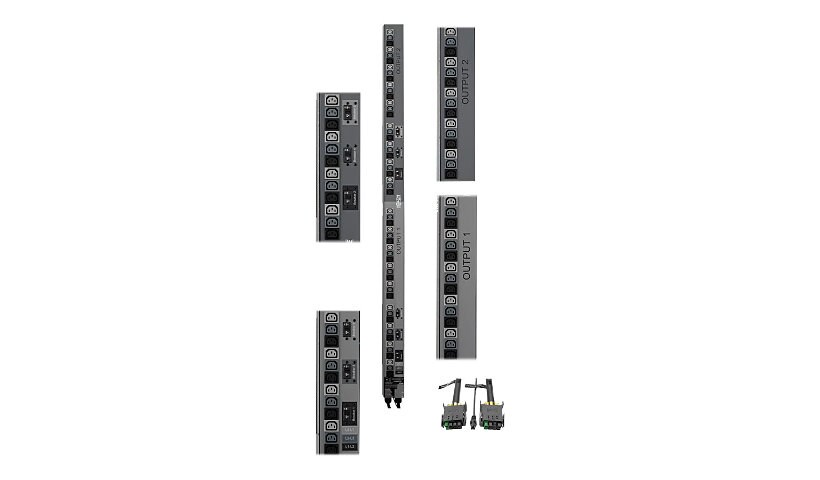 Tripp Lite PDU 3-Phase Vertical Strip ATS 208V 17.3kW 54 C13 Outlets 0URM