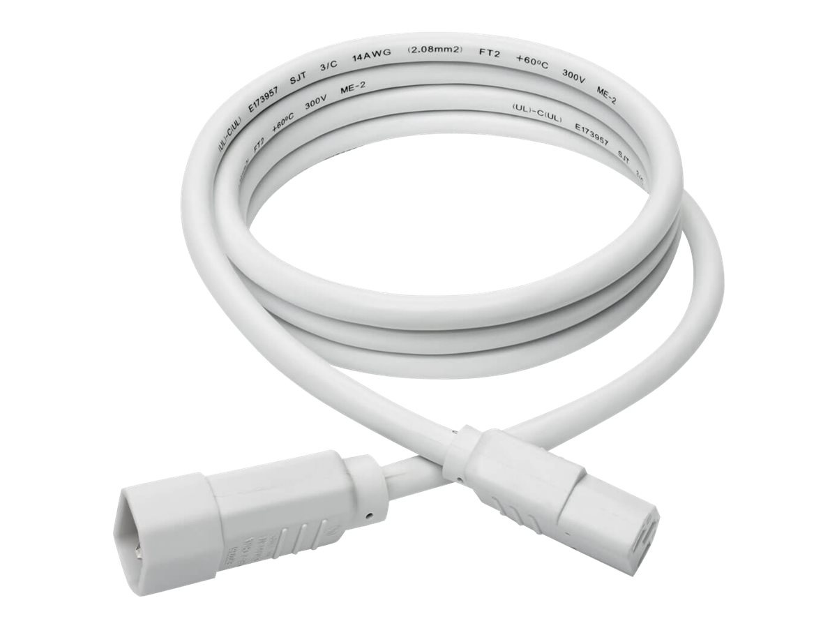 Eaton Tripp Lite Series Heavy-Duty PDU Power Cord, C13 to C14 - 15A, 250V,