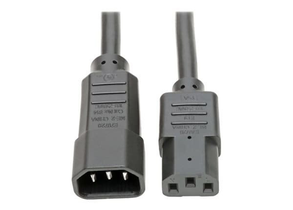 TRIPP 18IN POWER CORD 15A C14 TO C13