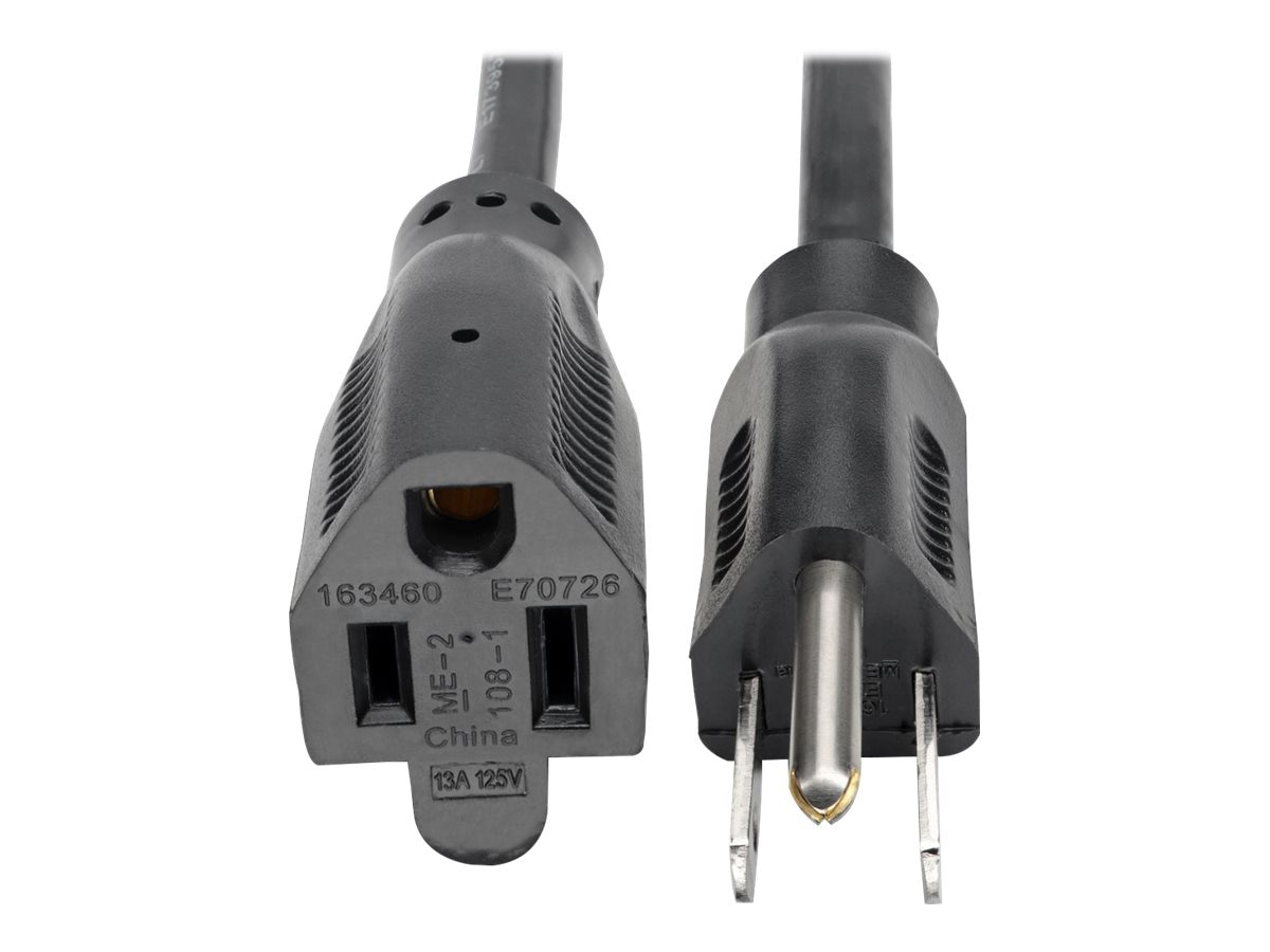 Eaton Tripp Lite Series Power Extension Cord, NEMA 5-15P to NEMA 5-15R - 13