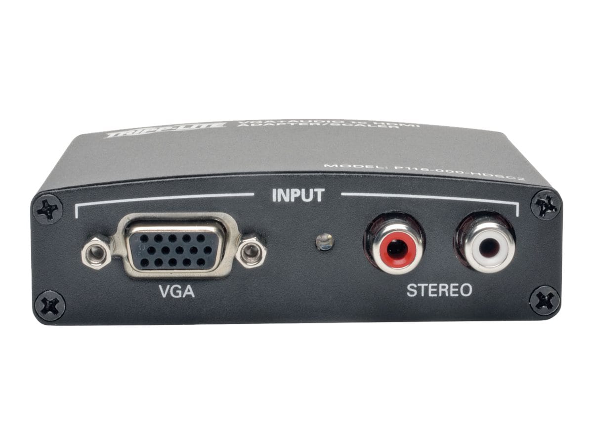 Tripp Lite VGA to HDMI Component Adapter Converter with RCA Stereo Audio VG