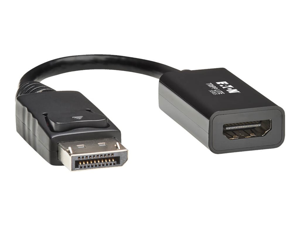 DisplayPort to HDMI Adapter, DP 1.2, 4K Male to Female, 6-in.