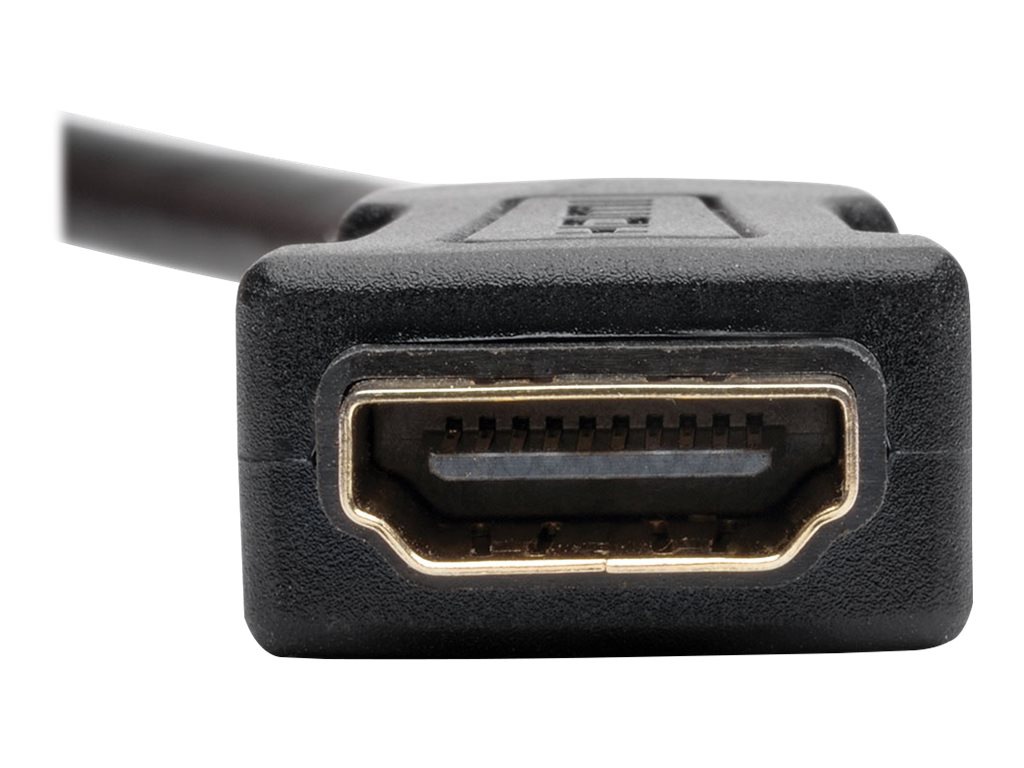 Thumbnail 5 of 5 for Eaton Tripp Lite Series High-Speed HDMI with Ethernet All-in-One Keystone/Panel Mount Coupler Cable (F/F), Angled