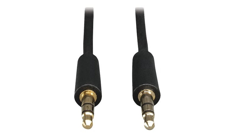 Tripp Lite 1ft Mini Stereo Audio Dubbing Cord 3.5mm M/M Connectors 1'