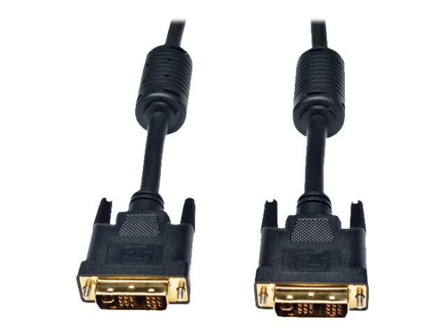 Eaton Tripp Lite Series DVI Single Link Cable, Digital and Analog TMDS Monitor Cable (DVI-I M/M), 6 ft. (1.83 m) - DVI