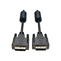 Eaton Tripp Lite Series DVI Single Link Cable, Digital TMDS Monitor Cable (DVI-D M/M), 18-in. (45.72 cm) - DVI cable -