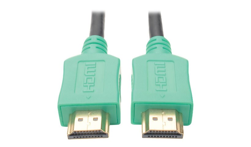 Tripp Lite 6ft Hi-Speed HDMI Cable Digital A/V UHD HDMI 4Kx2K M/M Green 6'