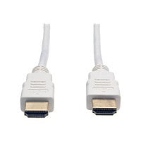 Eaton Tripp Lite Series High-Speed HDMI Cable (M/M) - 4K, Gripping Connectors, White, 6 ft. (1.8 m) - HDMI cable - 1.83