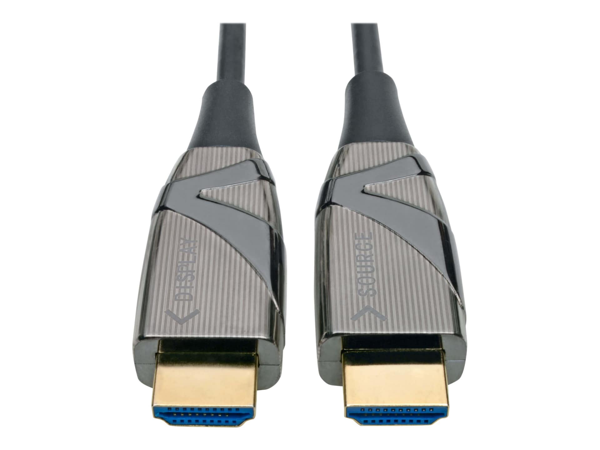 Eaton Tripp Lite Series 4K HDMI Fiber Active Optical Cable (AOC) - 4K 60 Hz, HDR, 4:4:4 (M/M), 50 m - HDMI cable - 50 m