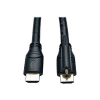 Eaton Tripp Lite Series High Speed HDMI Cable with Ethernet and Locking Con