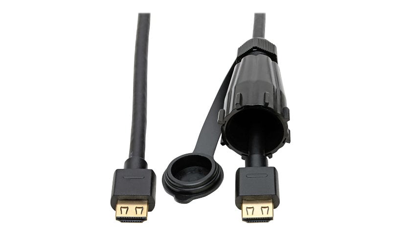 Tripp Lite HDMI Cable High-Speed IP68 Connector Industrial Ethernet MM 12ft