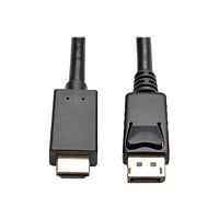Eaton Tripp Lite Series DisplayPort 1,2 to HDMI Active Adapter Cable (DP with Latches to HDMI M/M), 4K, 3 ft. (0,9 m) -