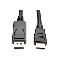 Eaton Tripp Lite Series DisplayPort 1.2 to HDMI Active Adapter Cable (DP with Latches to HDMI M/M), 4K, 6 ft. (1.8 m) -