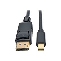 Tripp Lite Mini DisplayPort to DisplayPort Adapter Cable 4K M/M Black 3ft