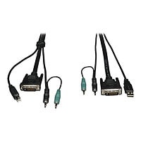 Tripp Lite KVM Switch Cable Kit 15ft for B002-DUA2 / B002-DUA4 Secure 15'