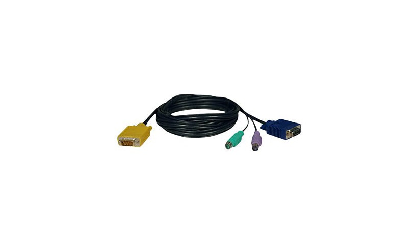 Tripp Lite KVM Cable Kit PS/2 3-in-1 B020-008/016 & B022-016 & B022 6ft