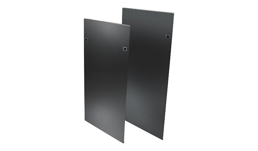 Tripp Lite Heavy Duty Side Panels for SRPOST52HD Open Frame Rack w/ Latches - rack panel kit - 52U